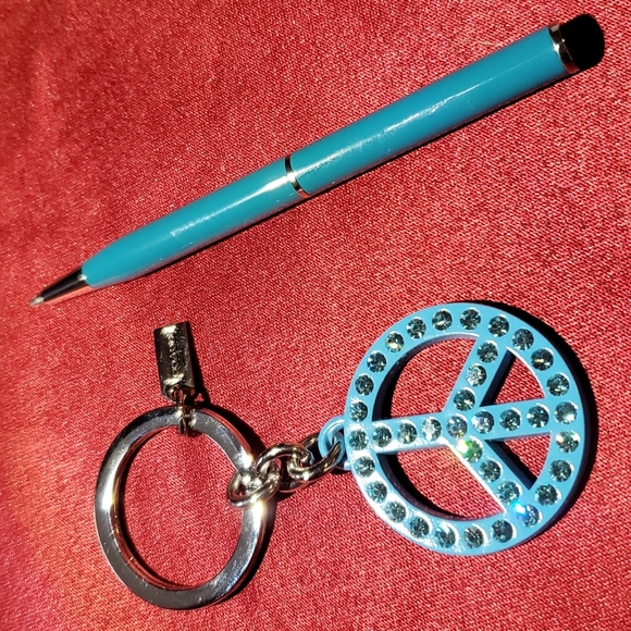 Coach Accessories - Coach keyring & Coach pen